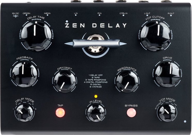 Erica Synths Zen Delay - Pedal on ModularGrid
