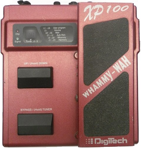 Digitech XP-100 Whammy-Wah - Pedal on ModularGrid