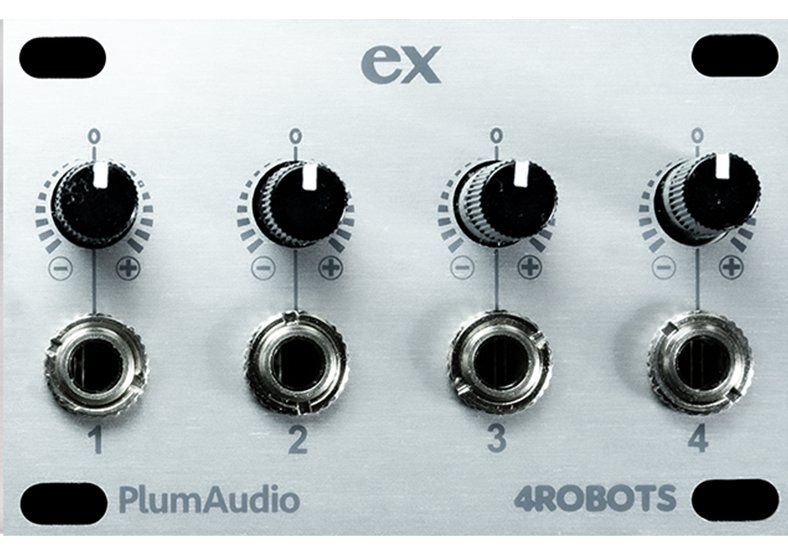 Plum Audio ex12 - Silver - Eurorack Module on ModularGrid