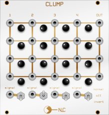 Eurorack Module Clump from Nonlinearcircuits