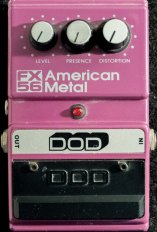 Pedals Module FX56 American Metal from DOD