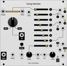 Turing Machine - Grayscale Hybrid Panel