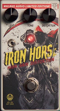 Walrus Audio Iron Horse V2 - Halloween 2020 Edition - Pedal on