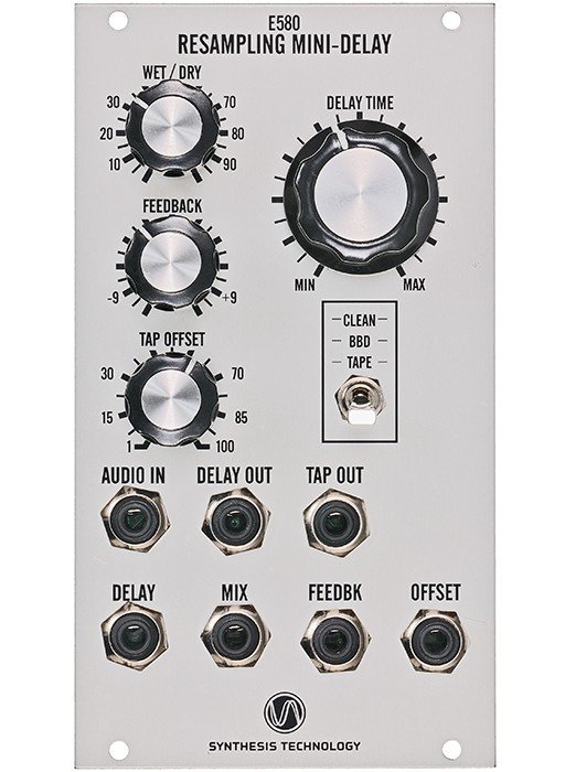 Synthesis Technology E580 Resampling MiniDelay Eurorack Module on
