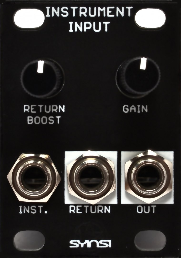 Syinsi Instrument Input Eurorack Module on ModularGrid