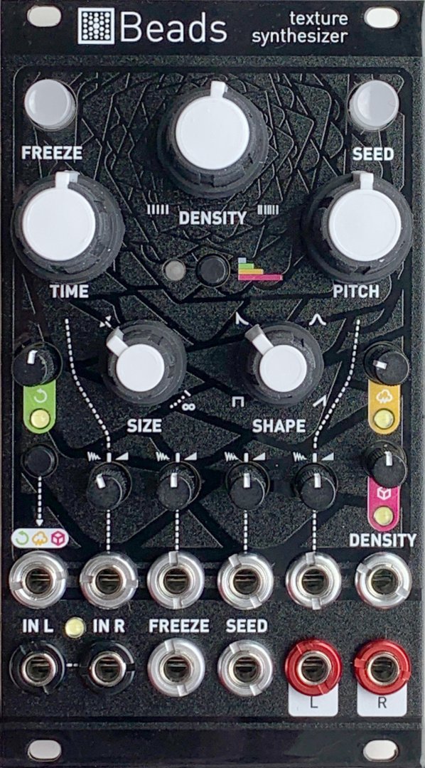 Other/unknown Beads - Magpie black panel - Eurorack Module on