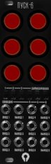 "Пуск-6" black red buttons