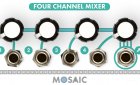 Four Channel Mixer (White Panel)