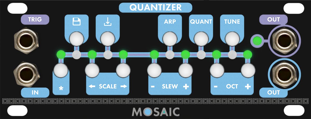 Mosaic Quantizer モジュラーシンセ ユーロラック（FLAME