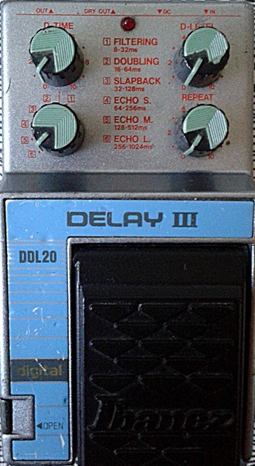 Ibanez DDL20 Digital Delay III - Pedal on ModularGrid