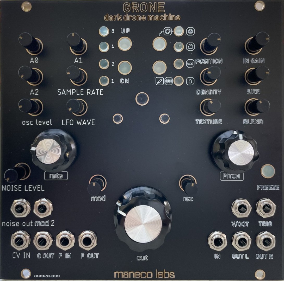 Maneco Grone Drone Synth Module on ModularGrid