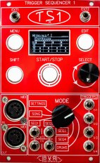 TS1 Eurorack hardware Sequencer RED