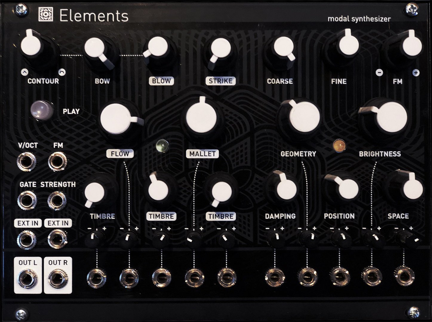Other/unknown Mutable Instruments Elements - Magpie black panel ...