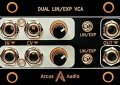 1U Dual LIN/EXP VCA