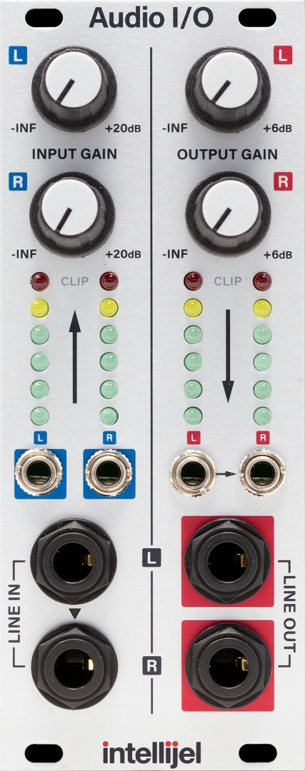Intellijel Audio Interface II - Eurorack Module on ModularGrid