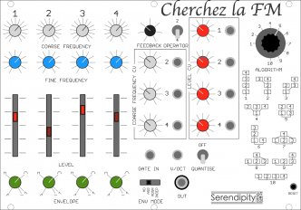 Eurorack Module Serendipity Synthesizers - Cherchez la FM from Other/unknown