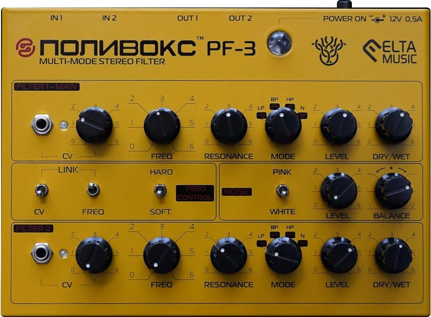 日本未発売!Elta Music Polyvox PF3 ステレオフィルター | cipelici