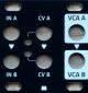 Intellijel Dual VCA 1U Black Panel