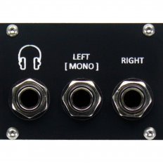 Eurorack Module Output (jacks only) black from Pulp Logic