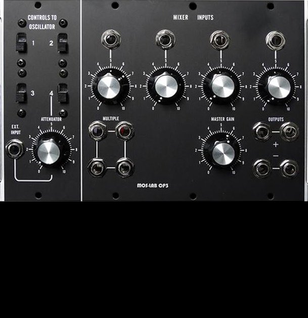 MOSLAB CP3 MIXER MU Module on ModularGrid