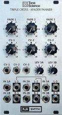 Triple Cross - XFader and Panner (Silver Panel)