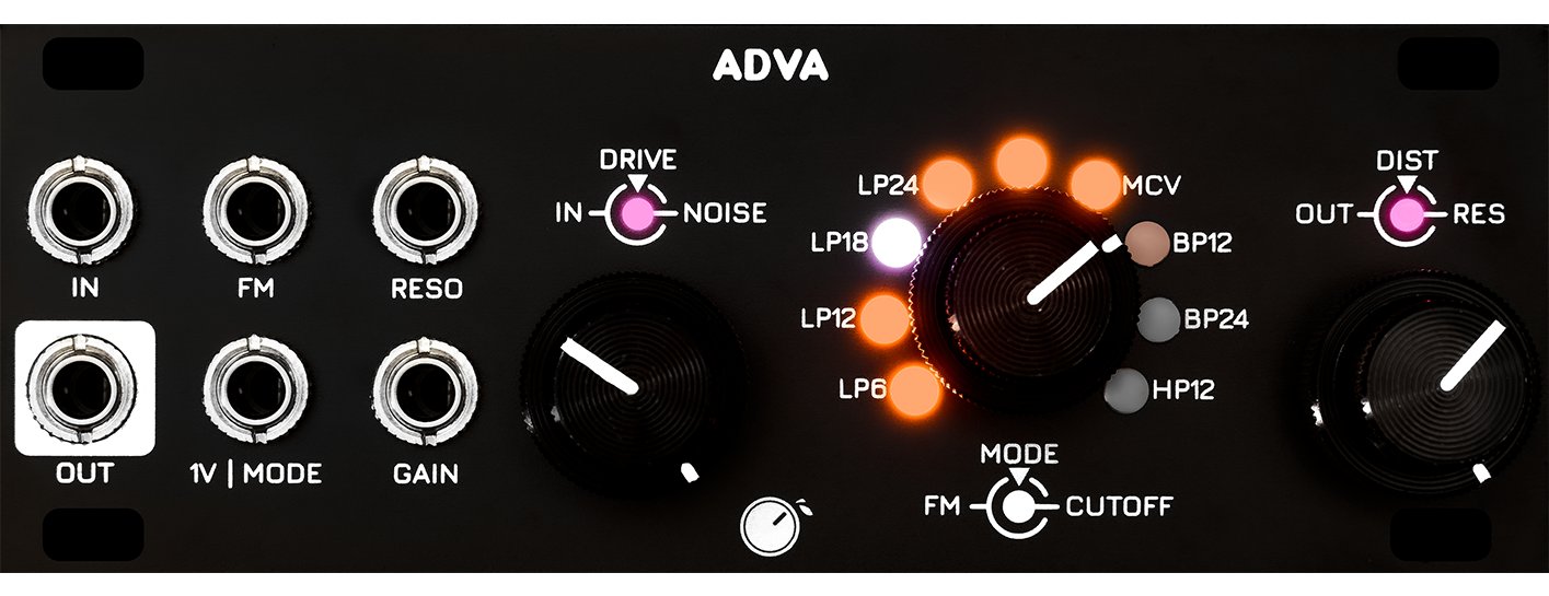 Plum Audio ADVA 1U Eurorack Module on ModularGrid
