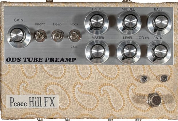 Other/unknown Peace Hill FX ODS Tube Preamp - Pedal on ModularGrid