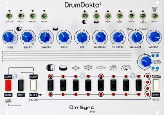 Eurorack Module DrumDokta2 from DinSync