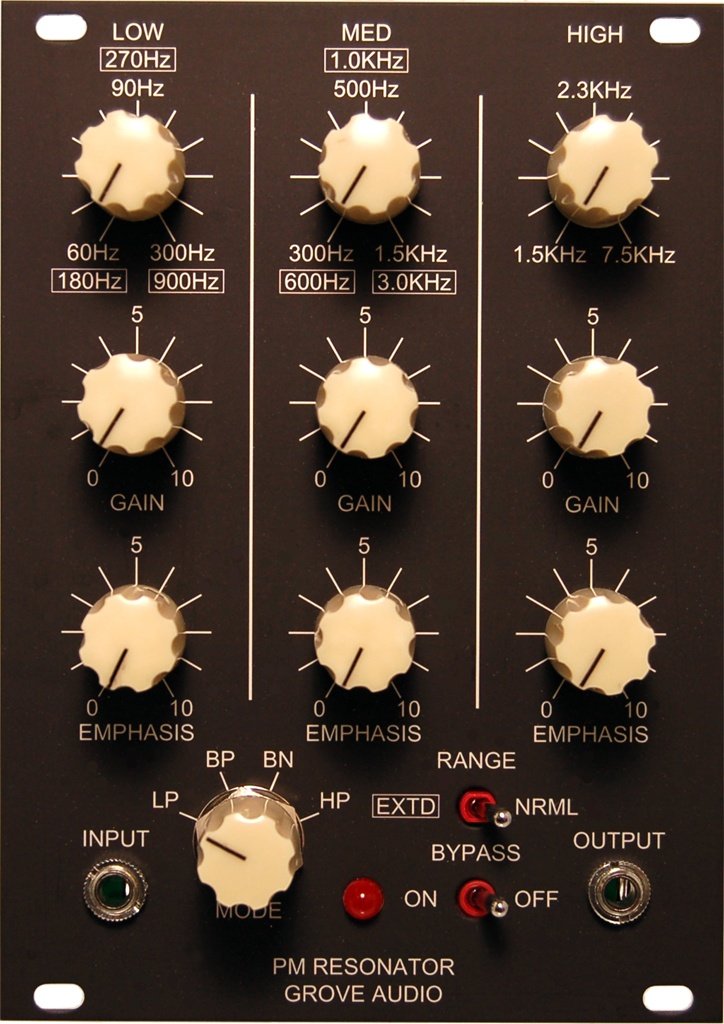 Grove Audio PM Resonator Eurorack Module on ModularGrid