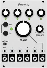 Mutable Instruments Frames (Grayscale panel)