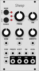 Mutable Instruments Sheep (Grayscale panel)