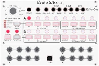 Shock Electronix Modatron EsQu-One Step Sequencer 