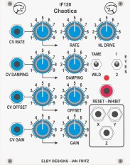 Eurorack Module IF120 - Chaotica from Elby Designs