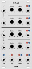 Eurorack Module 4ms SISM (Grayscale panel) from Grayscale