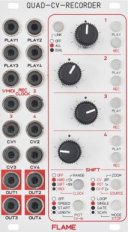 Eurorack Module QUAD CV RECORDER from Flame