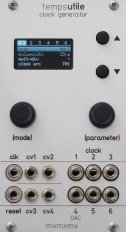 Eurorack Module Tempsutile MSW Panel from Other/unknown